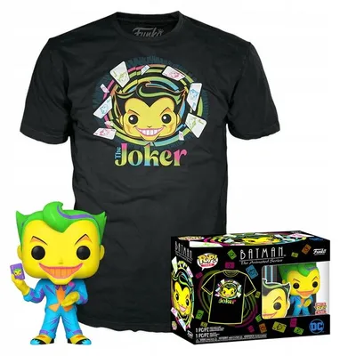 Produktbild von Funko POP Batman The Joker Black Light Sammlerfigur