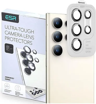 Obrázok produktu pre ESR Armorite Ochranné sklo na objektív pre Samsung Galaxy S25 Ultra – čierne