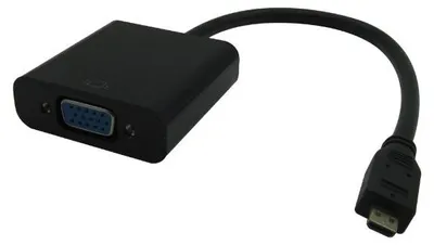 Image de Microconnect - Hdmi Micro - vga Adapter m-f