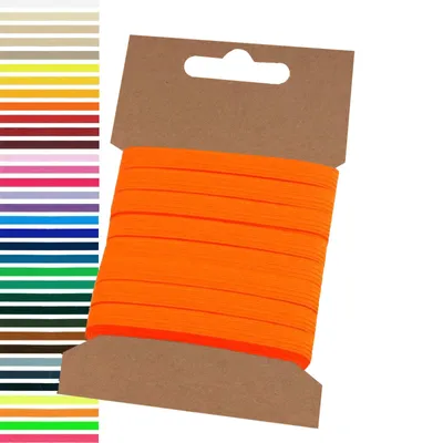 Produktbild von 5m Gummiband 6,6mm Gummilitze Wäschegummi elastisches Band Wäscheband