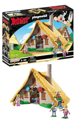 Produktbild von Asterix 70932 Hütte des Majestix Spielzeug für Kinder ab 5 Jahren