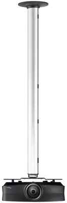 Produktbild von VCM Beamer Deckenhalterung | bis 50 kg | höhenverstellbar 220-300 cm | ausziehbare Projektor Halterung | Universal Deckenhalterung | CPM