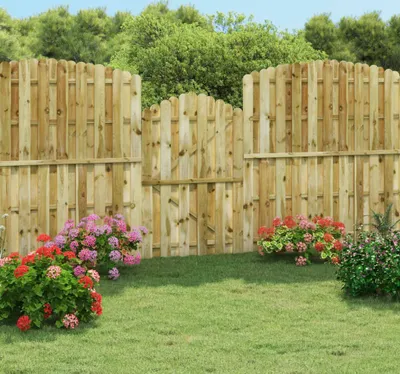 Obrázek produktu pro vidaXL Zahradní brána Impregnovaná borovice 100x150 cm