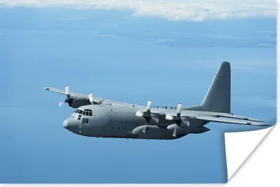 Produktbild von MuchoWow® Poster Militärflugzeuge in der Luft 120x80 cm - Bilder