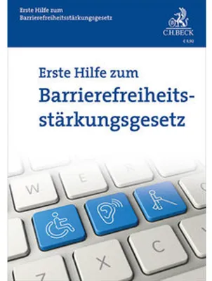 Produktbild von Erste Hilfe zum Barrierefreiheitsstärkungsgesetz