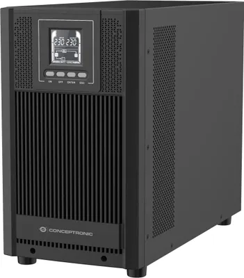 Image de CONCEPTRONIC USV 3000VA/2700W/4xSchuko/USB/+ Online Tower sw