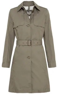 Produktbild von camel active Damen Trenchcoat aus einem Baumwollmix Khaki, womenswear-38