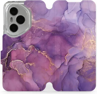 Immagine prodotto di Custodia per cellulare con sportello per Honor 400 Pro 5G, Mobiwear Book, Viola