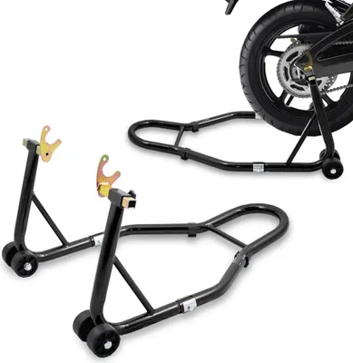 Produktbild von Bituxx Motorrad Montageständer Hinten Schwarz MS-18971