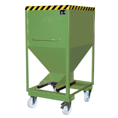 Produktbild von Bauer Silobehälter SRE-D 600, lackiert, Resedagrün