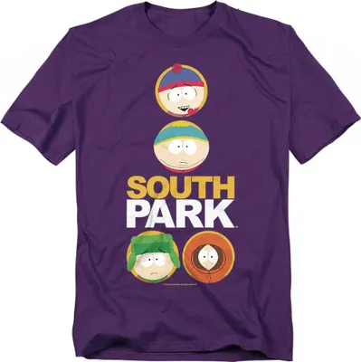 Obrázek produktu pro South Park - Tričko pánské/dámské uni TV20745 (L) (Fialová)