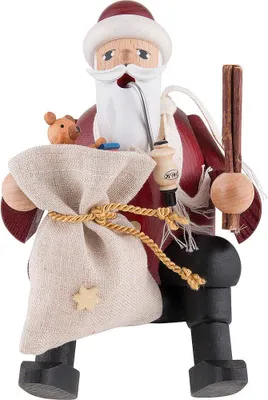 Productafbeelding van Kerstman - Hoekfiguur (15 cm) Rookman van KWO
