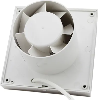 Produktbild von VINGO Badlüfter Einbauventilatoren 100 mm Küche Wandlüfter Ventilator Luefter fuer Bad WC Kueche Abluftventilatoren Badezimmer Wand Niedrigem Energieverbrauch Weiss