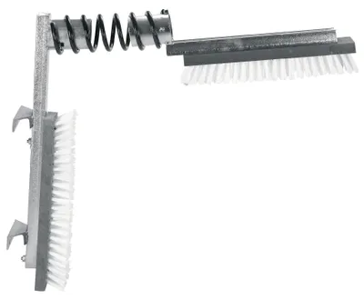 Produktbild von Viehbürste EuroFarm Kuhbürste 50 x 10 cm komplett mit Feder robuste Konstruktion