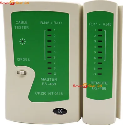 Produktbild von Professionelle RJ45 LAN-Kabel-Tester Netzwerk-Kabeltester RJ45 RJ11 RJ12 CAT5
