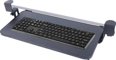 Zdjęcie produktu dla Podstawka pod klawiaturę, ergonomiczna konstrukcja, łatwa instalacja, czarna