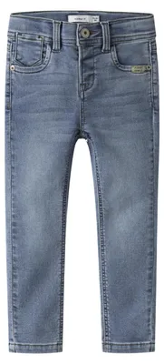 Immagine prodotto di NAME IT Jeans slim fit per ragazzi, modello Nmmsilas, colore blu denim medio, taglia 80