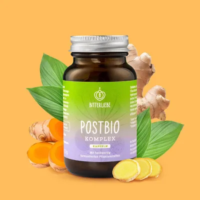 Produktbild von BitterLiebe Postbio Kapseln - 2x 60 Kapseln