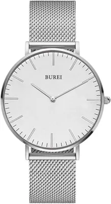 Produktbild von Ultradünne Damen Armbanduhr, Minimalistisches Design, Japanisches Quarzwerk, Edelstahl Mesh Band, Analoge Anzeige, Wasserdicht, Geschenk für Frauen