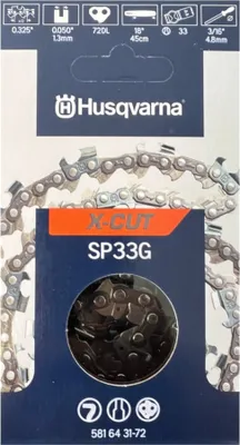 Produktbild von Schneidekette SP33G 1.3mm/.325 /halbhohl/ - 72 Glieder HUSQVARNA