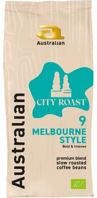 Obrázok produktu pre Zrnková káva v štýle Australian City Roast Melbourne 400 g – Aromatická káva s plným telom na espresso a filter