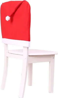 Obrázok produktu pre Vianočný poťah na stoličku SANTA CLAUS červený 1 ks