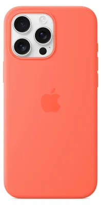 Produktbild von iPhone 16 Pro Max Silicone Case with MagSafe - Tangerine