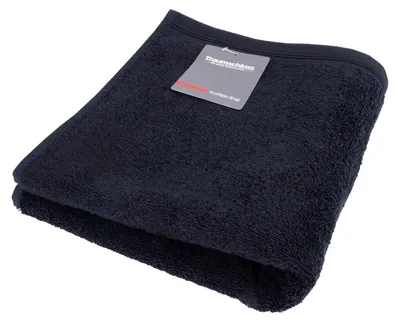 Produktbild von Traumschloss Frottier-Line Saunatuch 75 x 200 cm schwarz Flauschig weich & angenehm zur Haut