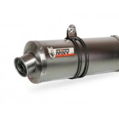Produktbild von Mivv SPORT Schalldämpfer OVAL SLIP-ON Edelstahl für SUZUKI SV 650 BJ 1999 > 2002
