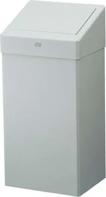 Image de Tork 228000 Poubelle 50 l Rectangulaire Métal Blanc (228000)