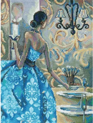 Produktbild von RTO Kreuzstich Set "Lammkarree" M242, Zählmuster, 25x33 cm