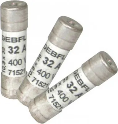 Image de Lot de 3 fusibles céramique 32 A, 10.3 x 38 mm