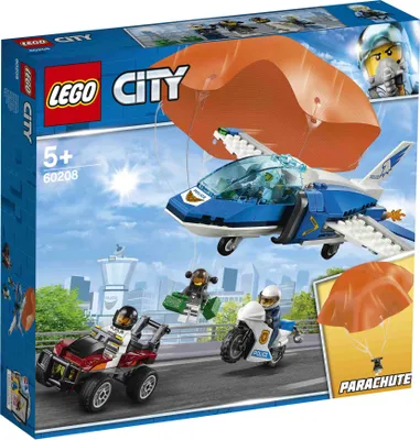 Zdjęcie produktu dla LEGO® City Policyjna ucieczka ze spadochronem, 60208