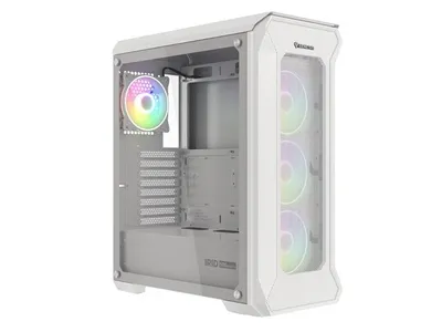 Zdjęcie produktu dla natec GENESIS CASE MIDI TOWER IRID 505 White NPC-1871 - Midi/Minitower - USB 3.0