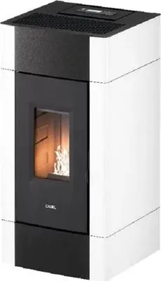 Produktbild von Cadel Ventilierter Pelletofen 8,5 kW WiFi weiß Klasse A+ Tank 17 Liter