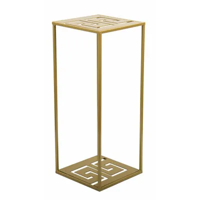 Obrázok produktu pre Moderný stojaci záhon 60 cm zlatý