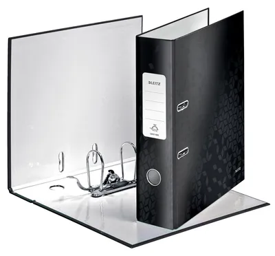 Image de Leitz Classeur à levier 180° WOW A4 7,5 cm noir