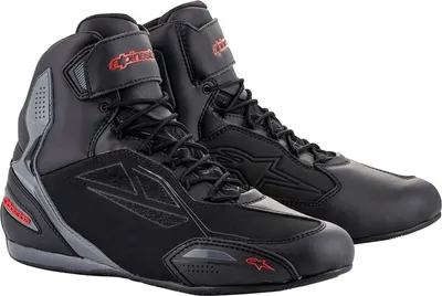 Produktbild von Alpinestars Faster-3 DryStar Motorradschuhe, schwarz/grau/rot, 13.5 (47.5)