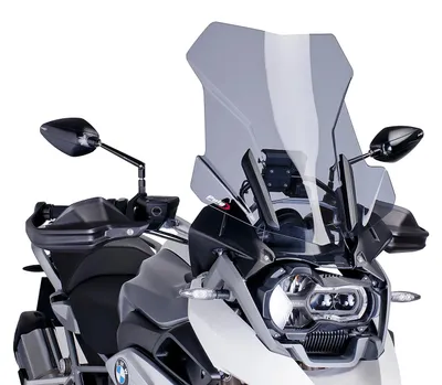Produktbild von Puig Touring Bmw R1200gs/adventure/exclusive/rallye&r1250gs/adventure/hp Windschutzscheibe Grau  Grau One Size