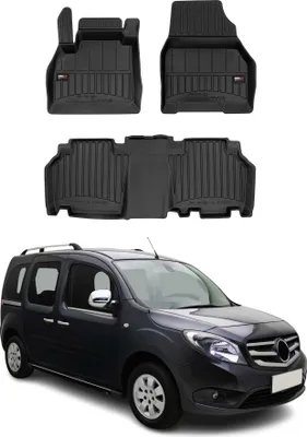Immagine prodotto di 2012-2021 Mercedes Citan W415 Tappetini TPE nero 3 pz