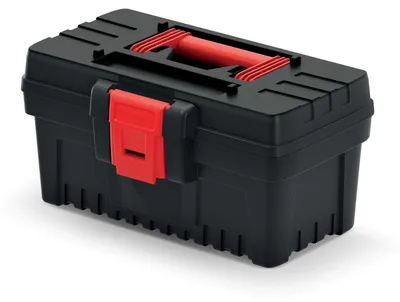 Produktbild von Werkzeugkoffer kompakt mit Einsatz und Verschlüssen 30 cm lang