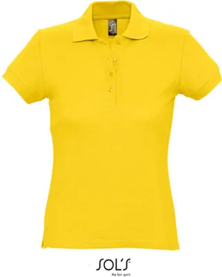 Image de SOLs 11338 | Polo femme Passion - Couleur : Or - Taille : M