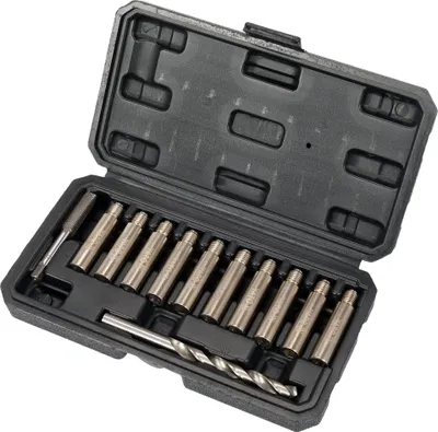 Immagine prodotto di Set di riparazione per filettatura guida pinza freno M10x1,25 mm, 12 pezzi
