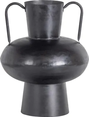 Immagine prodotto di WOOOD Vaso esclusivo Vere in metallo nero 37 cm
