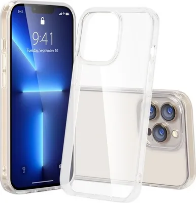 Produktbild von nevox StyleShell SHOCKFlex iPhone 14 Pro transp.