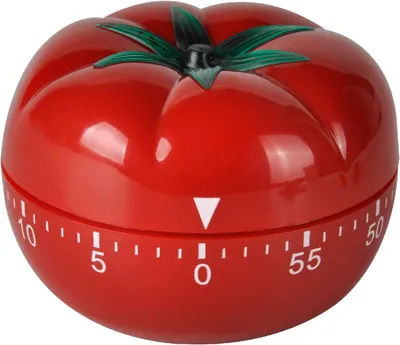 Produktbild von Eieruhr Küchenwecker, Tomate Cartoon Motiv, mechanische Countdown, 60 Minuten, einfach zu bedienen
