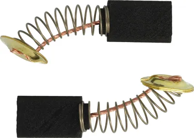 Produktbild von vhbw 2x Kohlebürste 19 x 11 x 5 mm kompatibel mit Dolmar ES-2030 A, ES-2035 A, ES-2040 A, ES-2045 A Elektrowerkzeug, Motorsäge + Feder