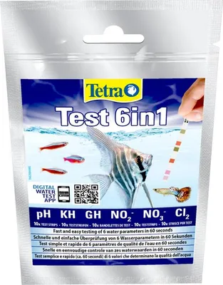 Image de Tetra Test 6in1 - Bandelettes de test Tetra 10 pièces