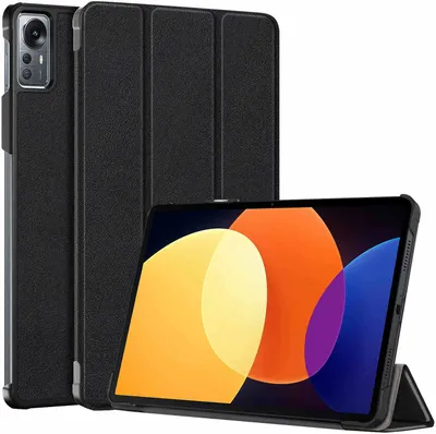 Produktbild von Für Xiaomi Mi Pad 5 Pro 12.4 2022 3folt Wake UP Smart Cover Tasche Etuis Hülle