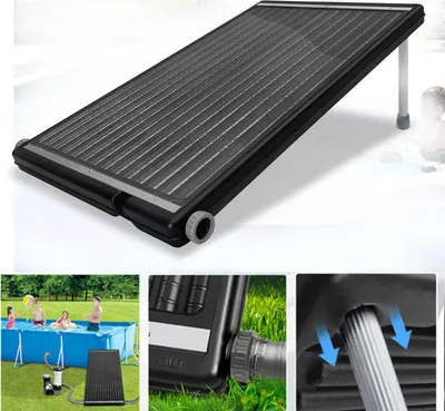 Produktbild von UISEBRT Sonnenkollektor Solar Poolheizung Solarkollektor Solarheizung Warmwasser für Pools 15 l Wasserinhalt